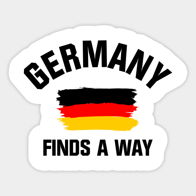 Germany World Cup Soccer Tshirt Sticker by zurcnami